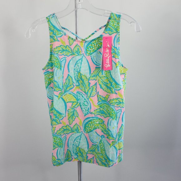 Lilly Pulitzer Kristin Vitamin Sea Urchin Top NWT - Picture 2 of 7